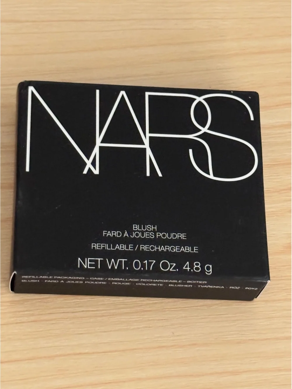NARS Blush Deep Throat 0.17 oz / 4.8g Full Size Refillable NEW IN BOX